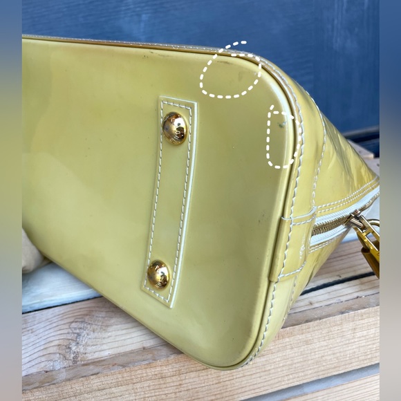 Authentic LOUIS VUITTON ALMA Venis pm handbag - Picture 12 of 17